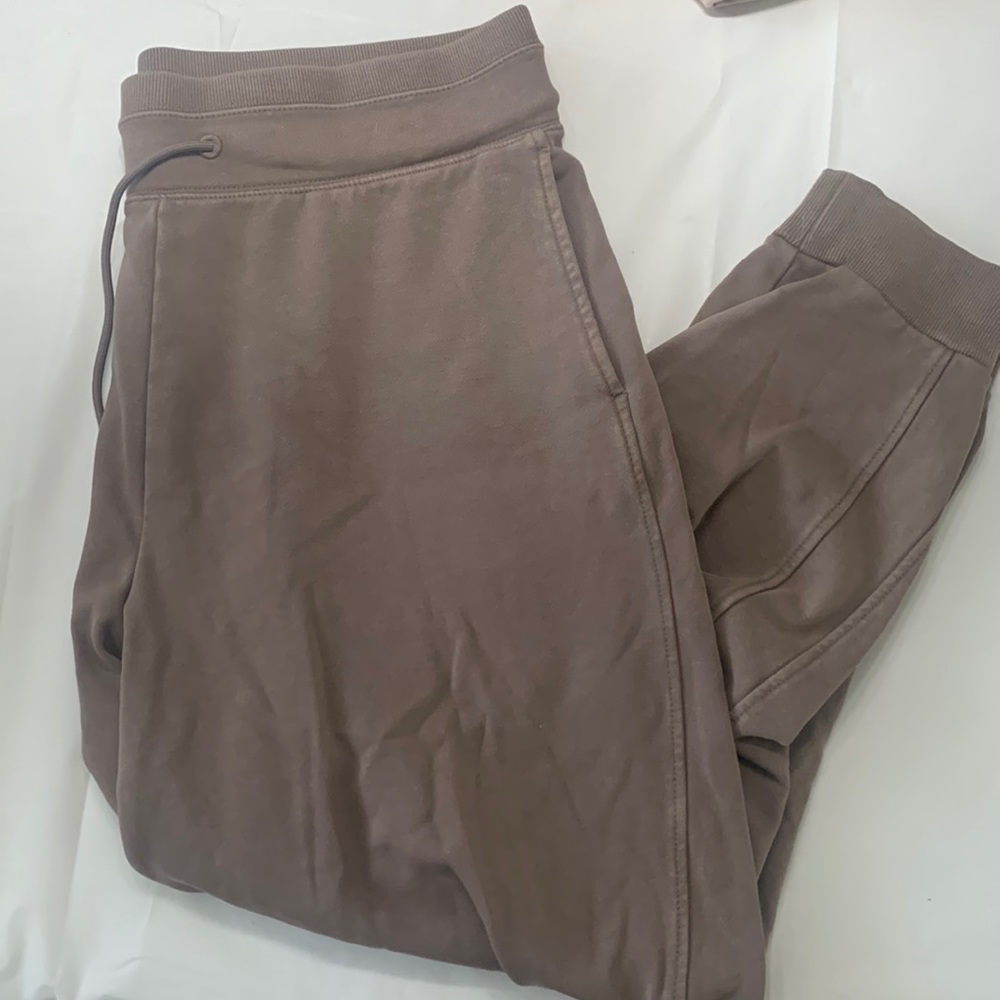 JoyLab Brown acid wash joggers